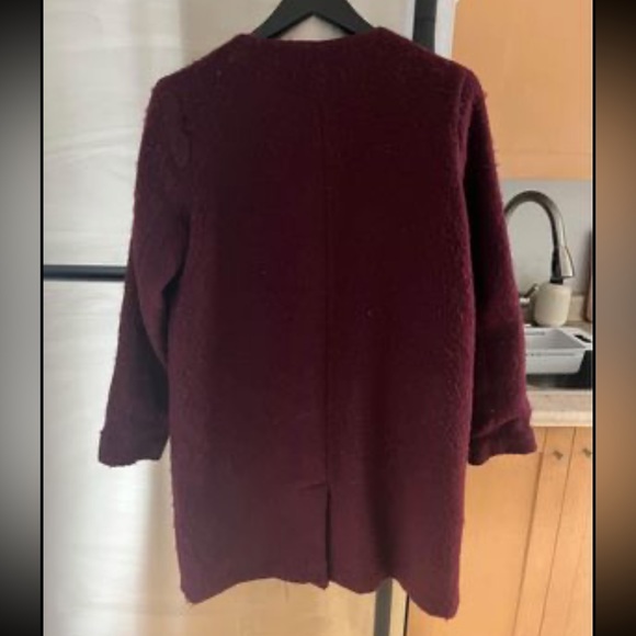 BB Dakota Regan Burgundy Coat - Picture 6 of 6